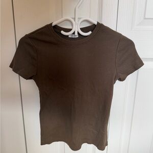 Ardene Brown Short Sleeve Tee